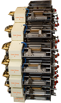 8 Color Dry Offset Printing Machine